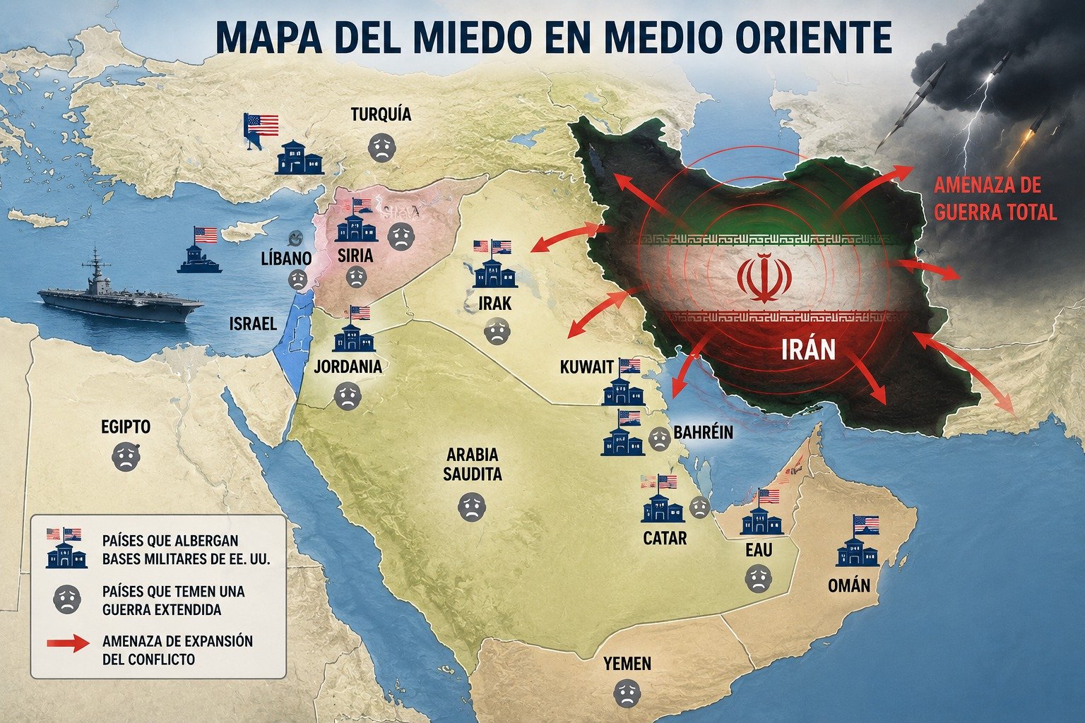 El mapa del miedo